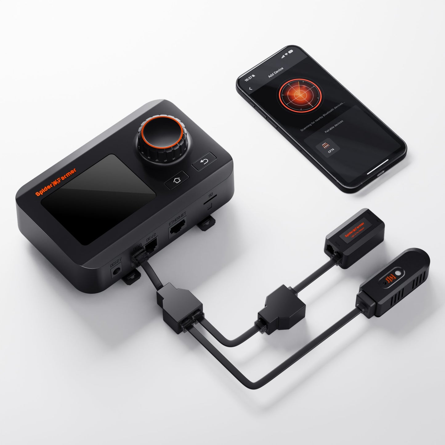 Spider Farmer GGS Controller Kit – Intelligente Klimasteuerung für dein Grow-Zelt