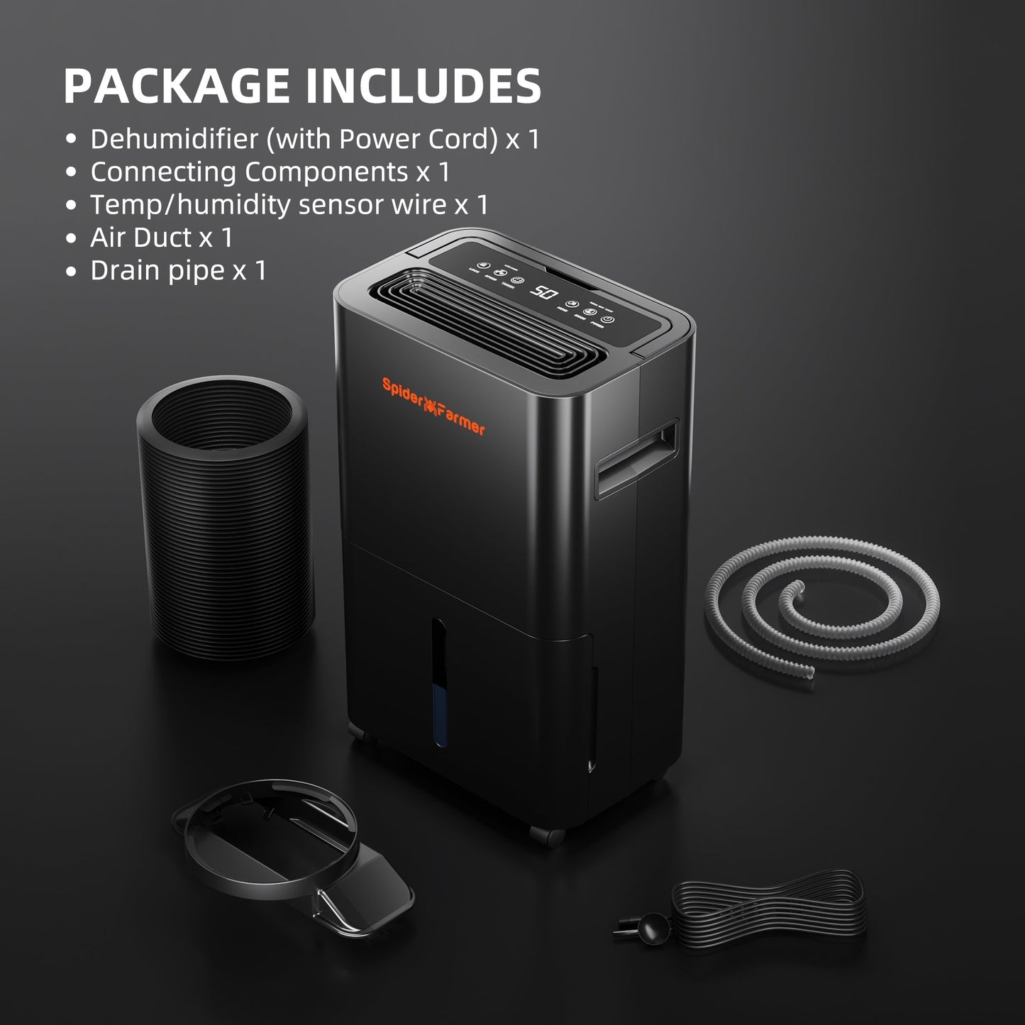 pider Farmer SF Dehumidifier – Effiziente Luftentfeuchtung für dein Grow-Zelt