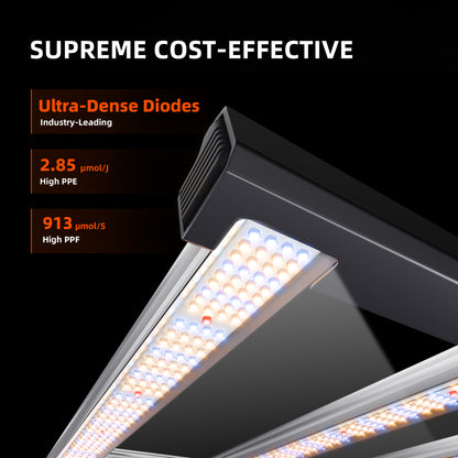 Spider Farmer G4500 – 320 W LED Grow Lampe mit App-Steuerung