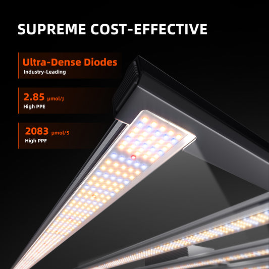 Spider Farmer G8600 – 800 W LED Grow Lampe mit App-Steuerung