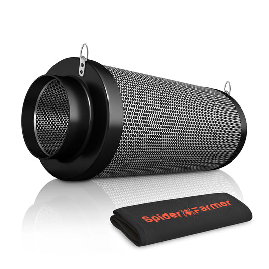 Spider Farmer 4" Aktivkohlefilter – Effektive Geruchskontrolle für kleine Grow-Setups