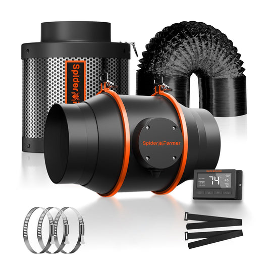 Spider Farmer SF-6CP Abluftset – 150 mm, 686 m³/h